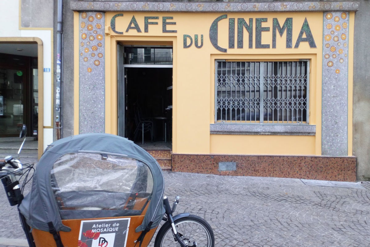 Restauration du café du cinéma à Nantes